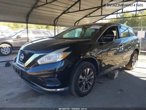 2016 Nissan Murano Platinum/S/Sl/Sv VIN 5N1AZ2MH4GN141605 фото 3