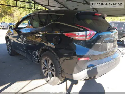 2016 Nissan Murano Platinum/S/Sl/Sv VIN 5N1AZ2MH4GN141605 фото 4