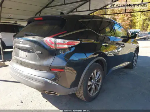 2016 Nissan Murano Platinum/S/Sl/Sv VIN 5N1AZ2MH4GN141605 фото 5