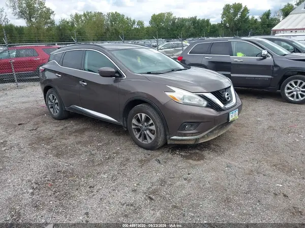 5N1AZ2MHXHN113258 — 2017 Nissan Murano, Естественный износ (Normal Wear & Tear), фото до ремонта