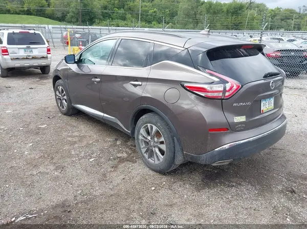 5N1AZ2MHXHN113258 — 2017 Nissan Murano, фото 3 с аукциона IAAI, Естественный износ