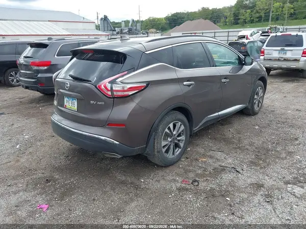 5N1AZ2MHXHN113258 — 2017 Nissan Murano, фото 4 с аукциона IAAI, Естественный износ