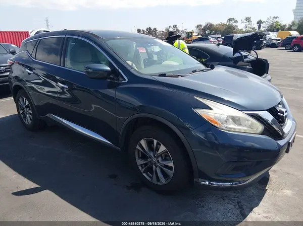 5N1AZ2MG9HN117938 — 2017 Nissan Murano, Левый бок (Left Side), фото до ремонта