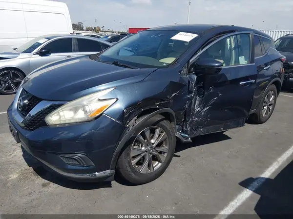 5N1AZ2MG9HN117938 — 2017 Nissan Murano, фото 2 с аукциона IAAI, Левый бок
