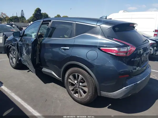 5N1AZ2MG9HN117938 — 2017 Nissan Murano, фото 3 с аукциона IAAI, Левый бок