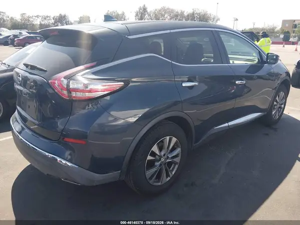 5N1AZ2MG9HN117938 — 2017 Nissan Murano, фото 4 с аукциона IAAI, Левый бок