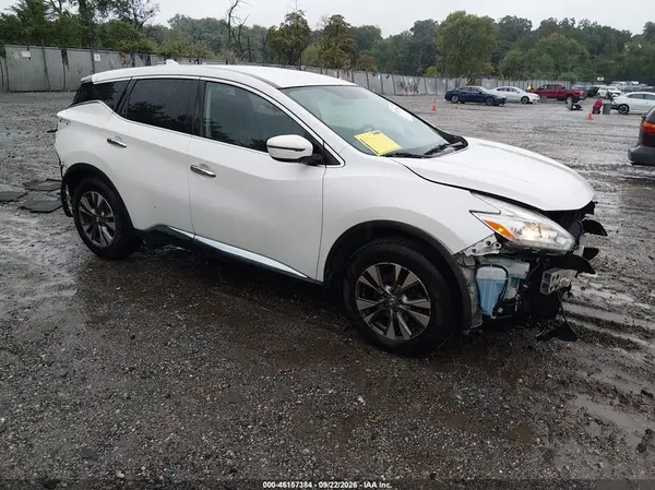 5N1AZ2MH9HN171474 — 2017 Nissan Murano, Передняя часть (Front End), фото до ремонта