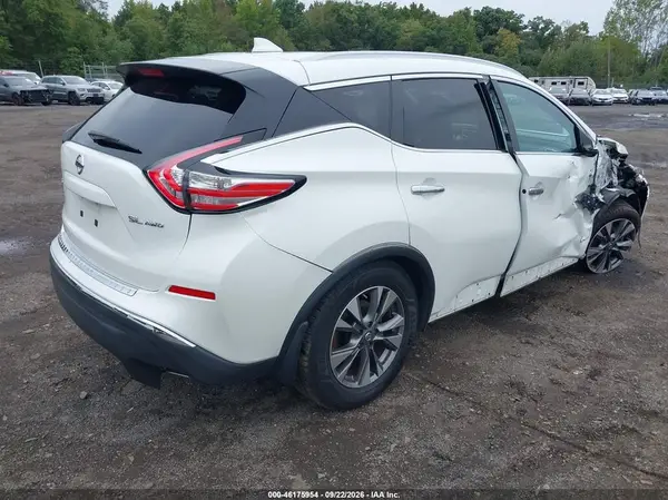 5N1AZ2MH0HN151968 — 2017 Nissan Murano, фото 4 с аукциона IAAI 07.10.2026, Передняя часть