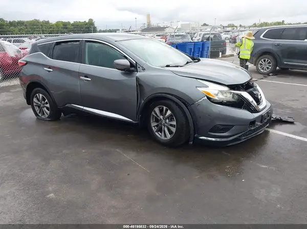 5N1AZ2MH5HN139122 — 2017 Nissan Murano, Передняя часть слева (Left Front), фото до ремонта