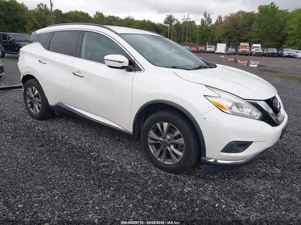 5N1AZ2MH2HN118079 — 2017 Nissan Murano, Задняя часть (Rear), фото до ремонта