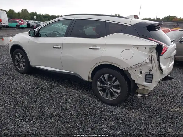 5N1AZ2MH2HN118079 — 2017 Nissan Murano, фото 3 с аукциона IAAI 14.10.2026, Задняя часть