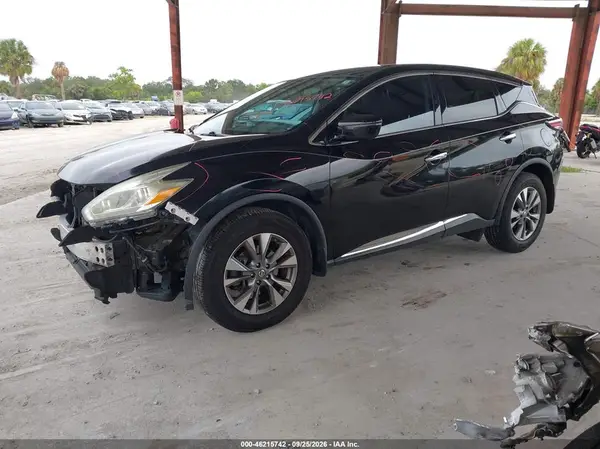 5N1AZ2MG2HN120504 — 2017 Nissan Murano, фото 2 с аукциона IAAI 13.10.2026, Передняя часть