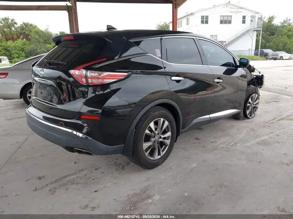 5N1AZ2MG2HN120504 — 2017 Nissan Murano, фото 4 с аукциона IAAI 13.10.2026, Передняя часть