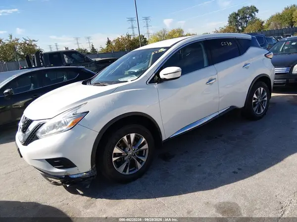 2017 NISSAN MURANO VIN 5N1AZ2MH5HN167521 фото 2