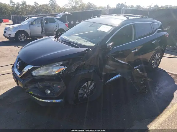 5N1AZ2MG0HN102518 — 2017 Nissan Murano, фото 2 с аукциона IAAI, Передняя часть слева