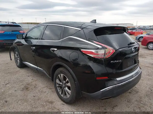 5N1AZ2MH3HN144092 — 2017 Nissan Murano, фото 3 с аукциона IAAI 08.10.2026, Передняя часть