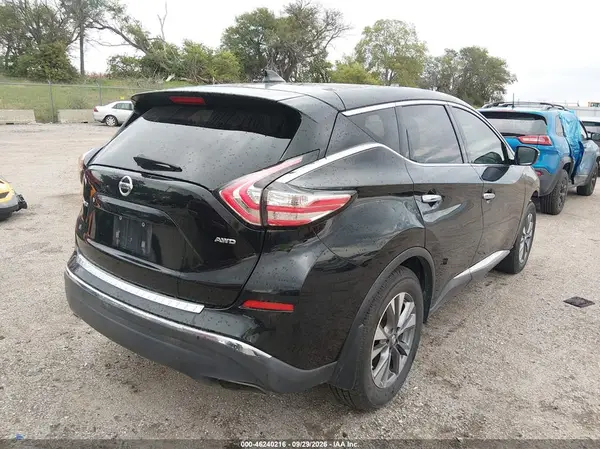 5N1AZ2MH3HN144092 — 2017 Nissan Murano, фото 4 с аукциона IAAI 08.10.2026, Передняя часть