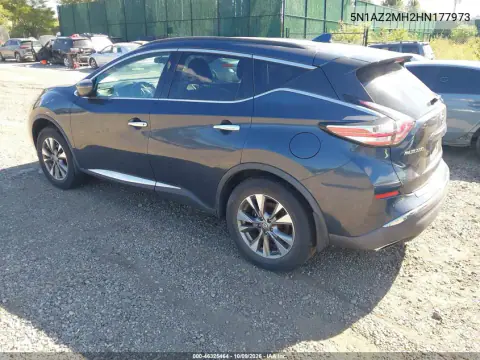 2017 Nissan Murano Sv VIN 5N1AZ2MH2HN177973 фото 3