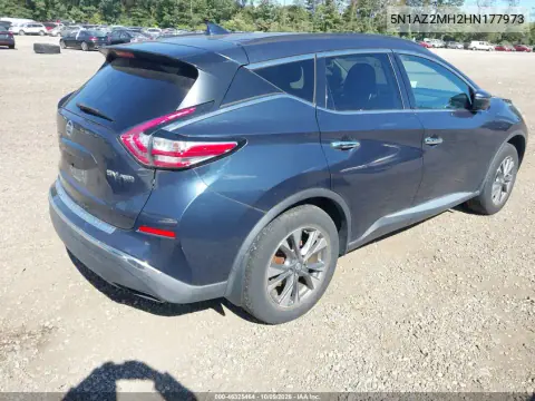2017 Nissan Murano Sv VIN 5N1AZ2MH2HN177973 фото 4