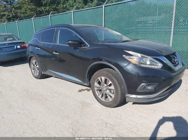 5N1AZ2MHXJN102394 — 2018 Nissan Murano, Задняя часть слева (Left Rear), фото до ремонта
