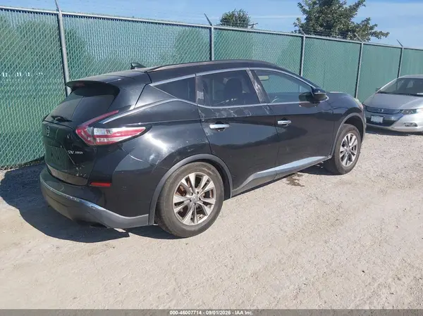 5N1AZ2MHXJN102394 — 2018 Nissan Murano, фото 4 с аукциона IAAI 13.10.2026, Задняя часть слева