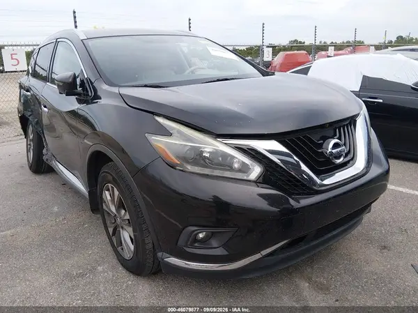 5N1AZ2MG7JN174757 — 2018 Nissan Murano, Задняя часть справа (Right Rear), фото до ремонта