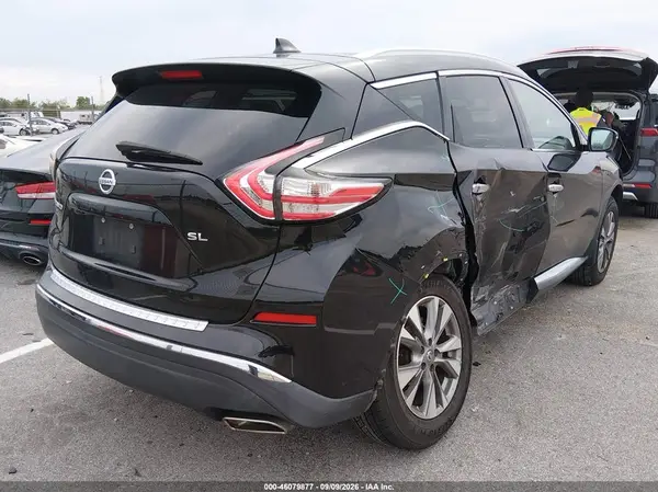5N1AZ2MG7JN174757 — 2018 Nissan Murano, фото 4 с аукциона IAAI 14.10.2026, Задняя часть справа