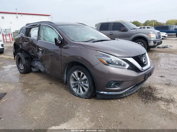 5N1AZ2MG9JN145339 — 2018 Nissan Murano, Правый бок (Right Side), фото до ремонта