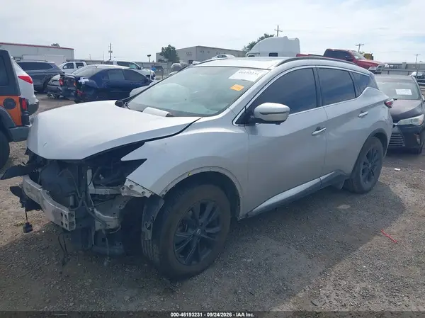 5N1AZ2MG0JN137405 — 2018 Nissan Murano, фото 2 с аукциона IAAI, Передняя часть