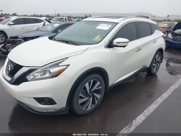 5N1AZ2MG7JN101100 — 2018 Nissan Murano, фото 2 с аукциона IAAI, Не указано