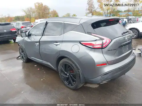 5N1AZ2MH8JN129917 — 2018 Nissan Murano, фото 3 с аукциона IAAI, Передний левый