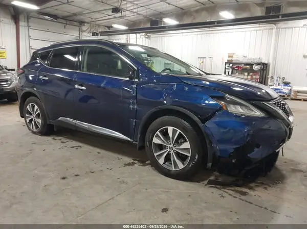5N1AZ2MS6KN131310 — 2019 Nissan Murano, Передняя часть справа (Right Front), фото до ремонта
