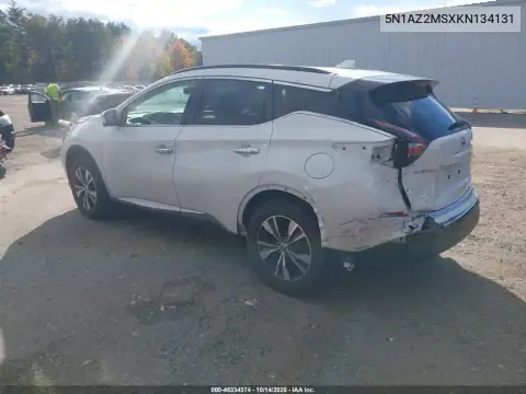 5N1AZ2MSXKN134131 — 2019 Nissan Murano, фото 4 с аукциона IAAI, Задняя часть