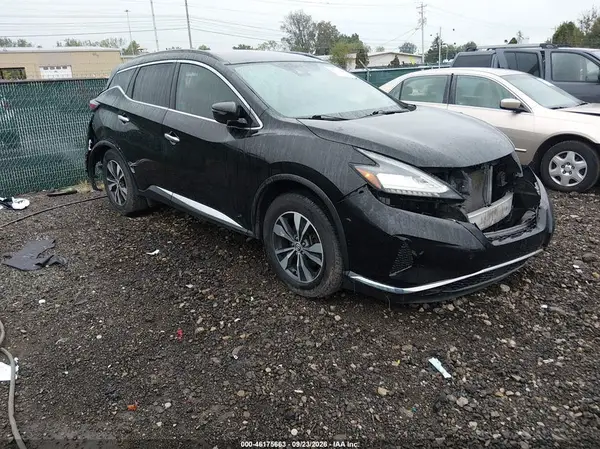 5N1AZ2BS0LN106164 — 2020 Nissan Murano, Передняя часть (Front & Rear), фото до ремонта