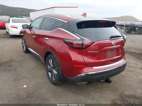 5N1AZ2DS3LN137633 — 2020 Nissan Murano, фото 3 с аукциона IAAI, Передняя часть