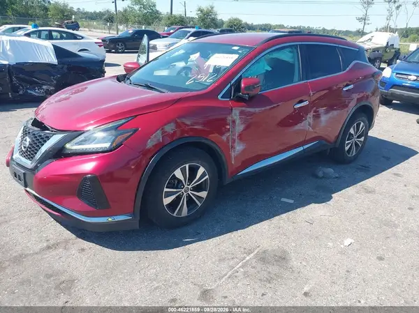 5N1AZ2BS6LN132512 — 2020 Nissan Murano, фото 2 с аукциона IAAI, Левый бок
