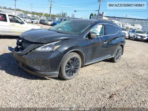 2021 Nissan Murano Sl VIN 5N1AZ2CS0MC140861 фото 3