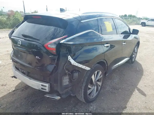 5N1AZ2CJ0MC131276 — 2021 Nissan Murano, фото 4 с аукциона IAAI 13.10.2026, Задняя часть