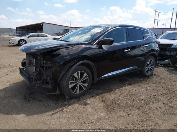 5N1AZ2AJ2MC143805 — 2021 Nissan Murano, фото 2 с аукциона IAAI, Передняя часть