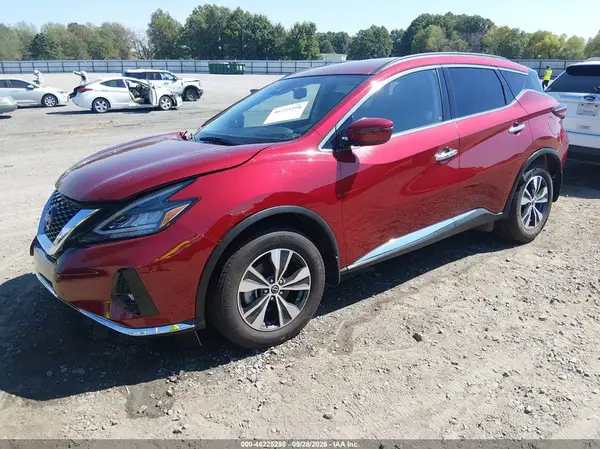 5N1AZ2BJ9PC139480 — 2023 Nissan Murano, фото 2 с аукциона IAAI, Передняя часть