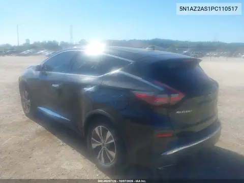 2023 Nissan Murano S Intelligent Awd VIN 5N1AZ2AS1PC110517 фото 4