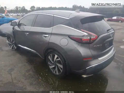 2024 Nissan Murano Sl Fwd VIN 5N1AZ2CJ7RC104972 фото 3