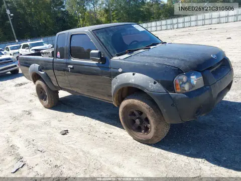 1N6ED26Y21C310506 — 2001 Nissan Navara (Frontier), Естественный износ, фото до ремонта