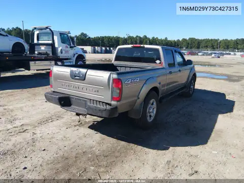 2003 Nissan Frontier Sc-V6 VIN 1N6MD29Y73C427315 фото 5