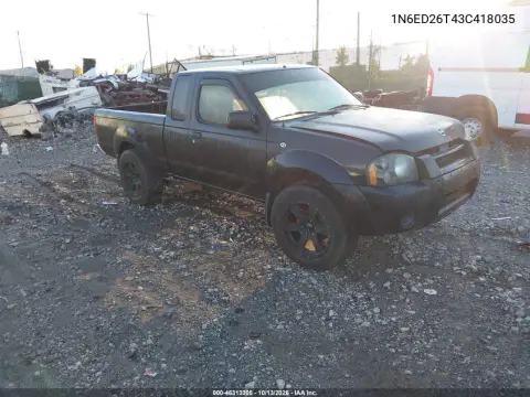 1N6ED26T43C418035 — 2003 Nissan Navara (Frontier), Естественный износ, фото до ремонта