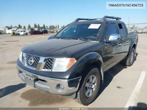1N6AD07U16C456725 — 2006 Nissan Navara (Frontier), фото 3 с аукциона IAAI, Задняя часть