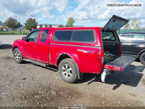 2009 Nissan Frontier Pro-4X VIN 1N6AD06W99C414634 фото 4