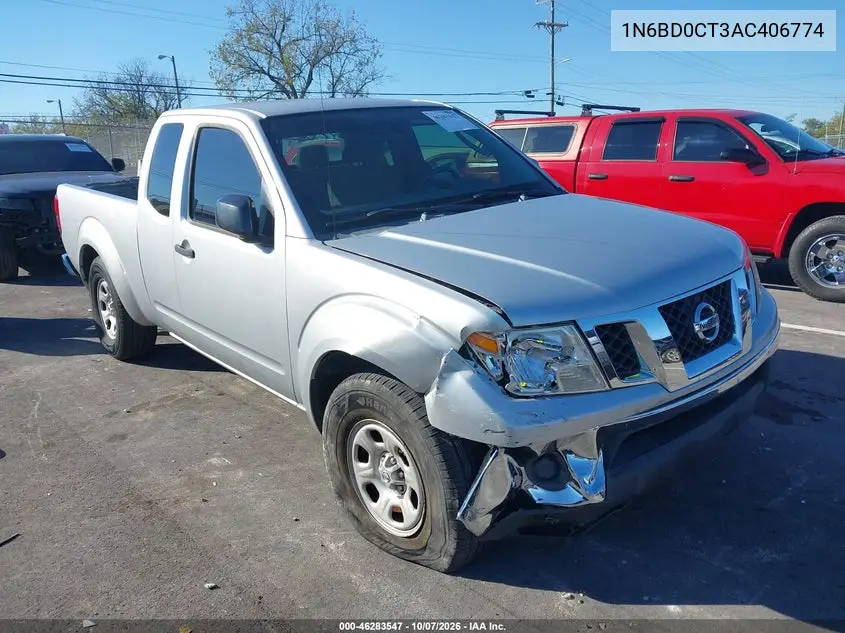 2010 Nissan Frontier Se-I4 VIN 1N6BD0CT3AC406774 фото 1