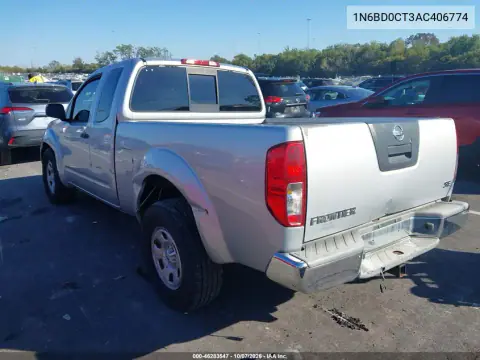2010 Nissan Frontier Se-I4 VIN 1N6BD0CT3AC406774 фото 3