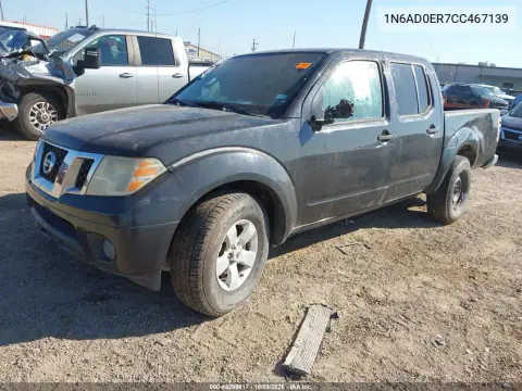 2012 Nissan Frontier Sv VIN 1N6AD0ER7CC467139 фото 2